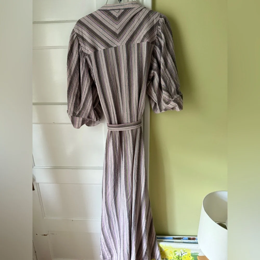 Wrap London Striped textured dress
Crinkle cotton - Picture 5 of 8